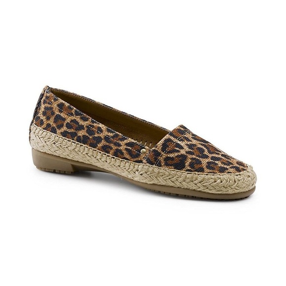 AEROSOLES Shoes - [SOLD] Aerosoles Leopard Print Espadrille Flats